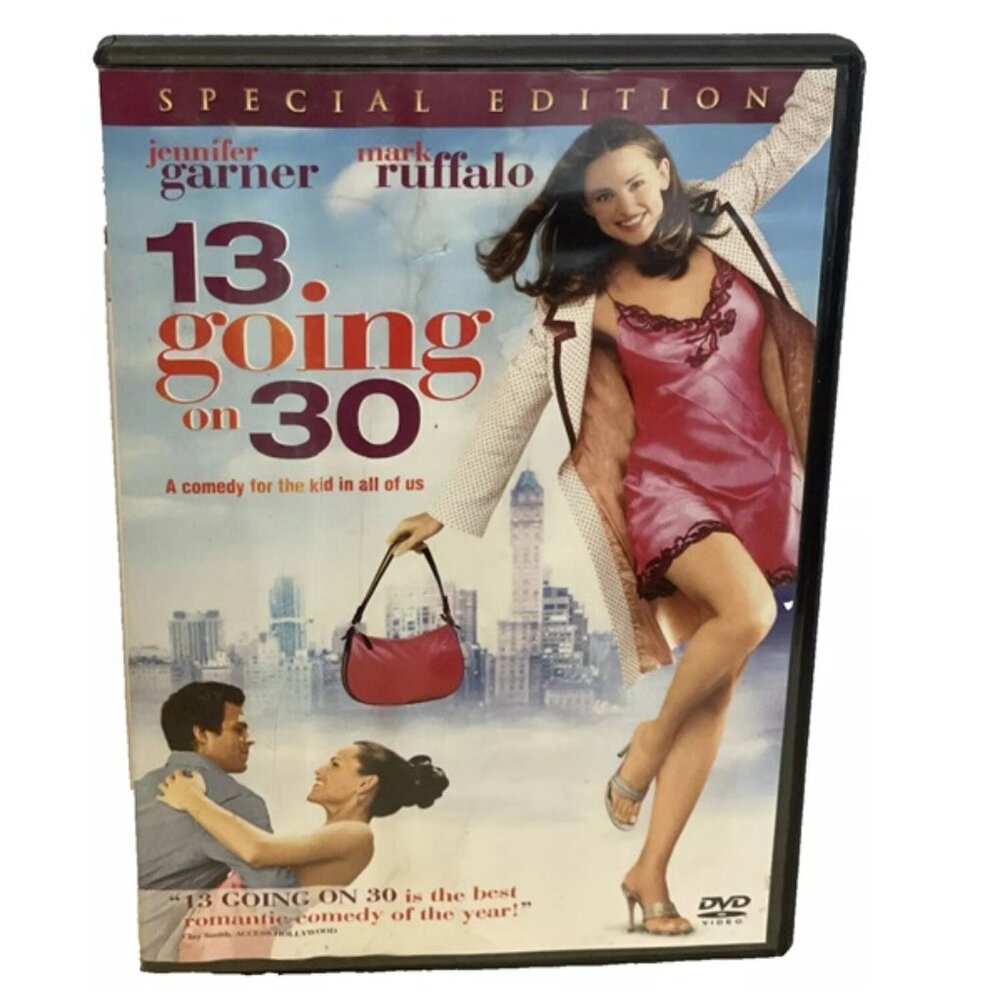 13 Going on 30 (DVD, 2004, Special Edition) Widescreen Jennifer Garner